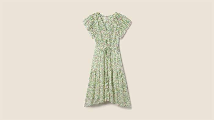 TROVATA - Kristi Dress in Spring Ivy - always on vacation